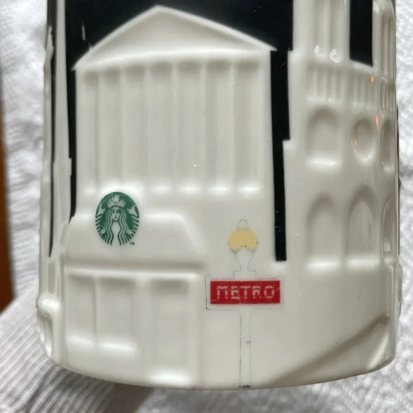 Starbucks  PARIS Relief Mug - Picture 9 of 9